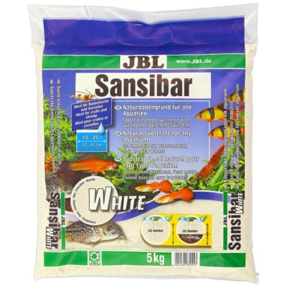 JBL Sansibar Akvariegrus Hvit 5kg