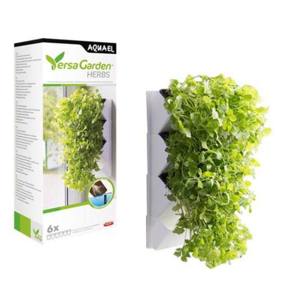 Aquael Wall Module Versa Garden Herbs Hvit