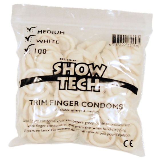 Showtec Finger cots til napping Medium