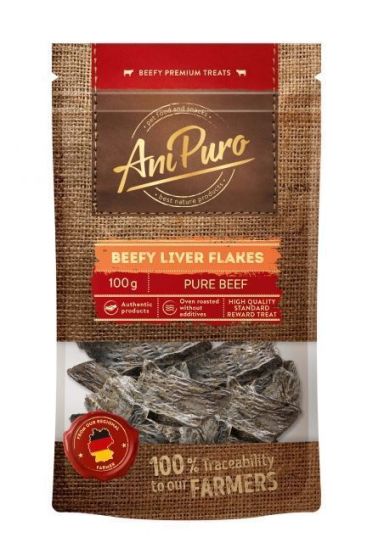 AniPuro Beefy Liver Flakes 100g