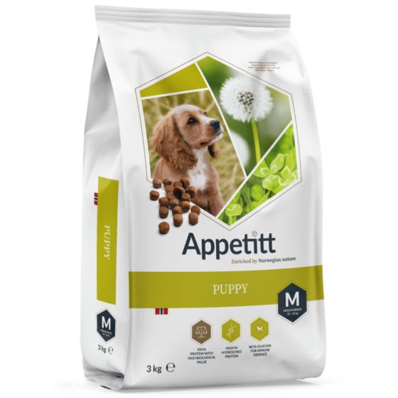Appetitt Puppy Medium 3 kg