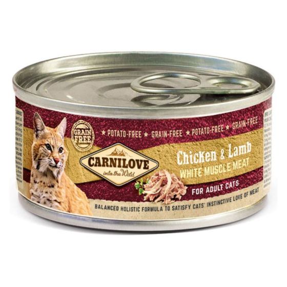 Carnilove Canned Chicken & Lamb Adult 100g