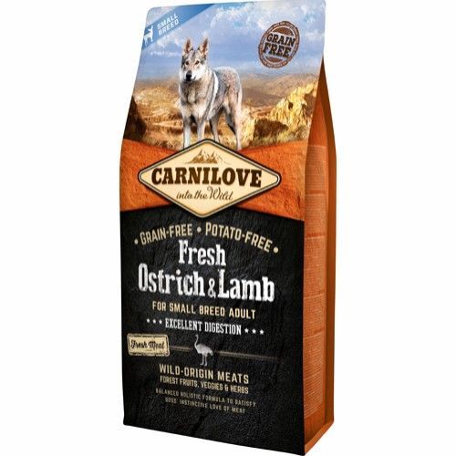 Carnilove Ostrich & Lamb Small breed 6kg