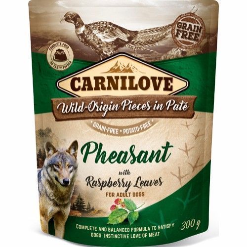Carnilove Pheasant with raspberry leaves Pouch 300g