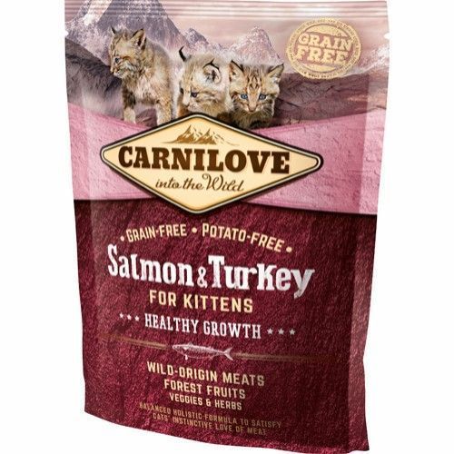 Carnilove Salmon & Turkey For Kittens 400g