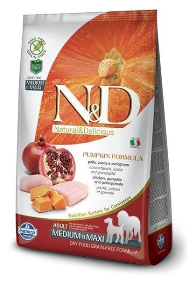 Farmina Dog N&D Pumpkin Chicken & Pomegranate Adult Medium/Maxi 2,5 kg