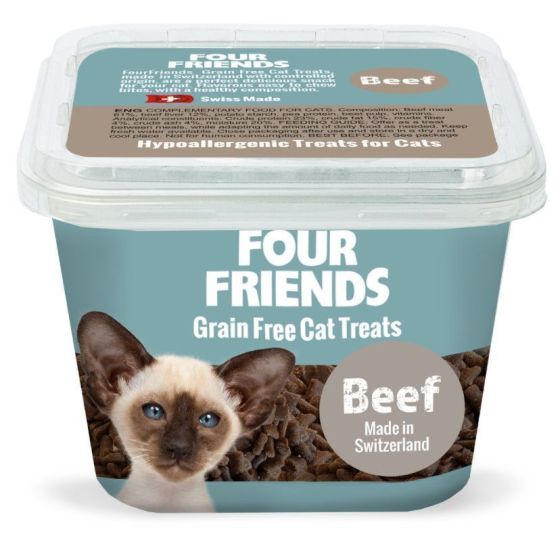 Four Friends Cat Treat Beef 100 Gr