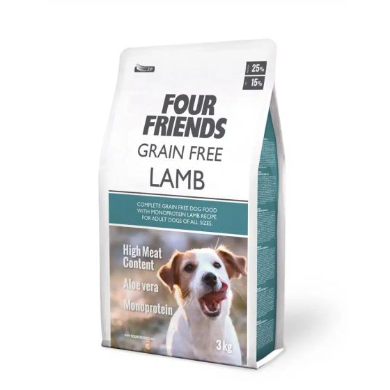 Four Friends Adult Lamb Grain Free 3kg