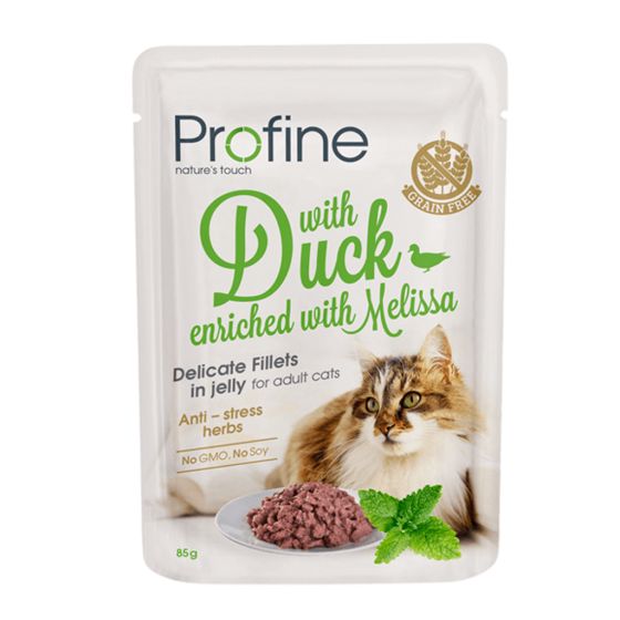 Profine Adult Fillet in Jelly Duck 85g