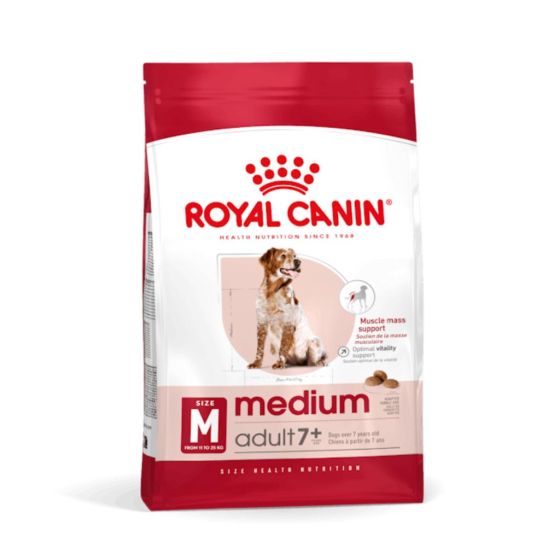 Royal Canin Medium Adult 7+ tørrfôr til hund 4kg