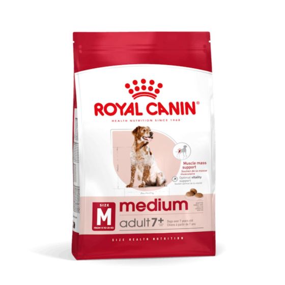 Royal Canin Medium Adult 7+ tørrfôr til hund 15kg