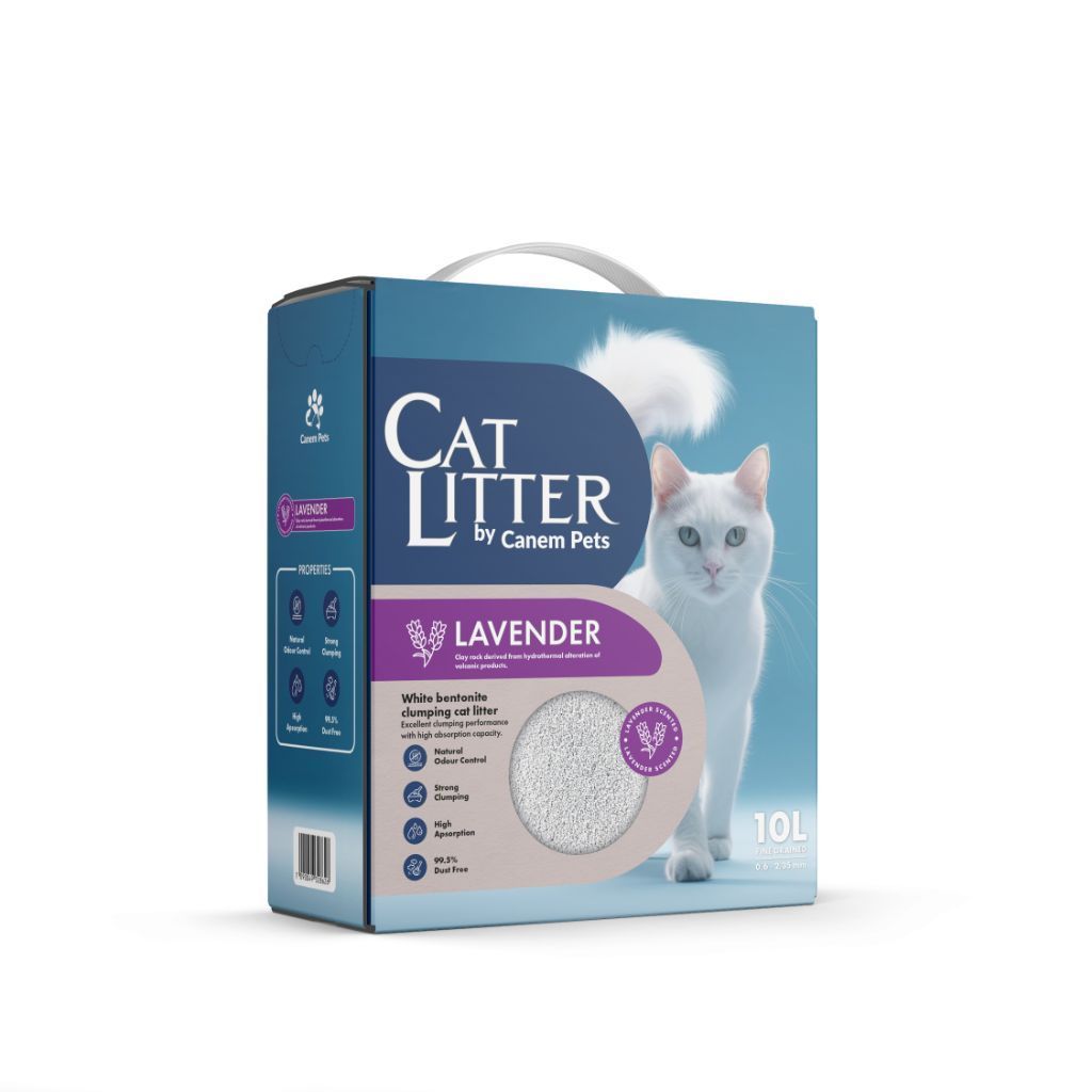 Cat Litter Lavender kattesand 10 L