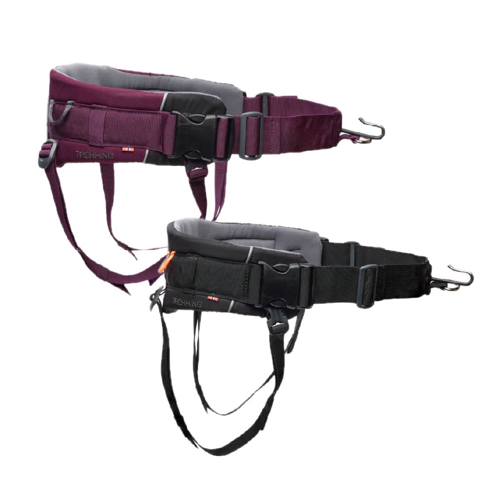 Non-stop Dogwear Trekking 2.0 Magebelte til hund Svart (L)