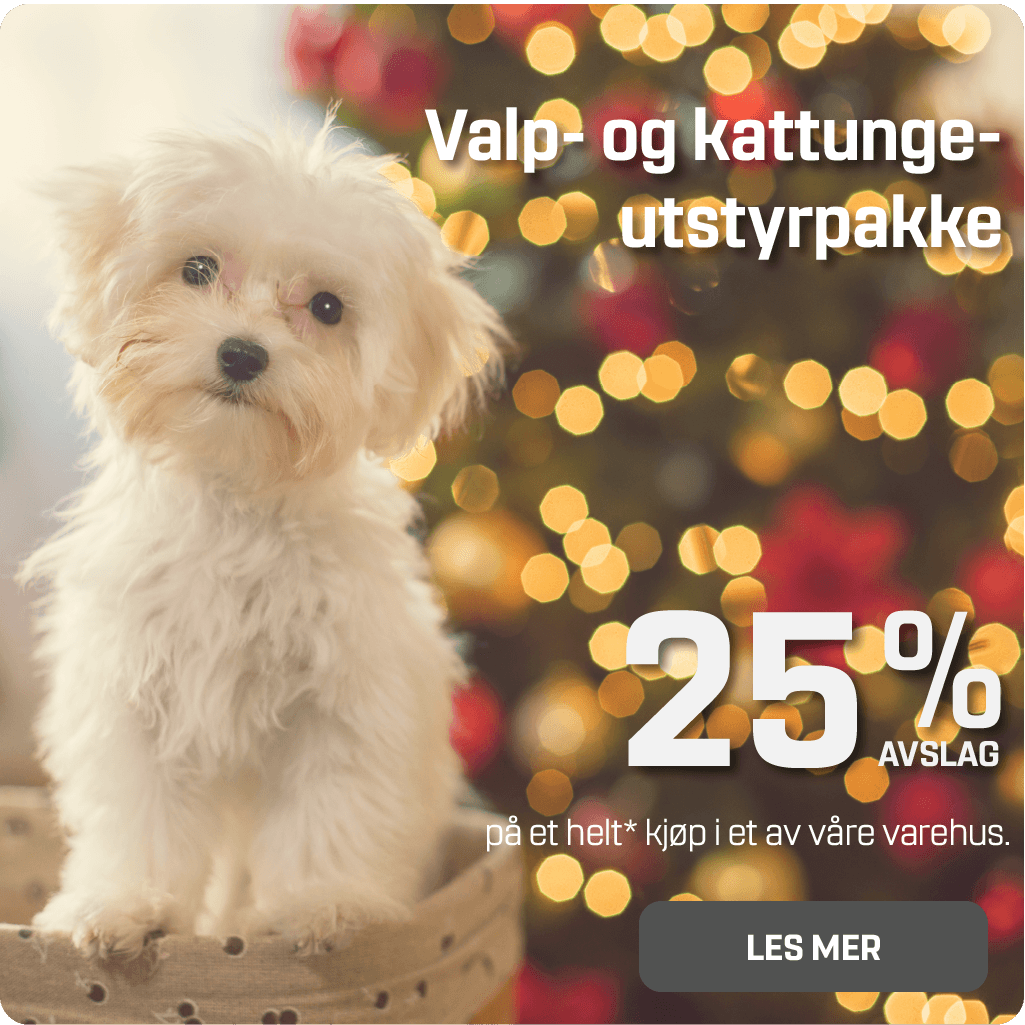 25% valp- og kattungepakke