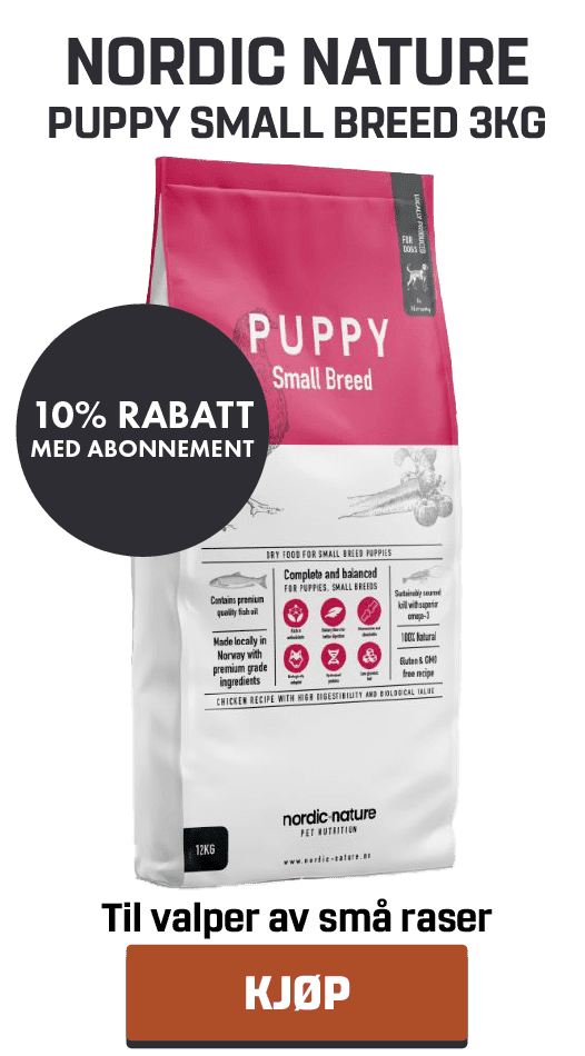 Nordic Nature puppy small breed 3kg 